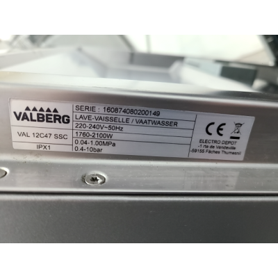 LAVE-VAISSELLE POSABLE Valberg Reconditionné 