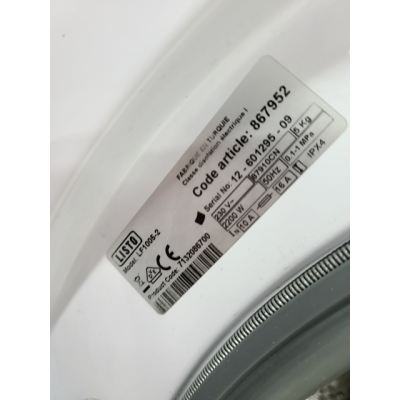 LAVE-LINGE HUBLOT Listo Reconditionné 