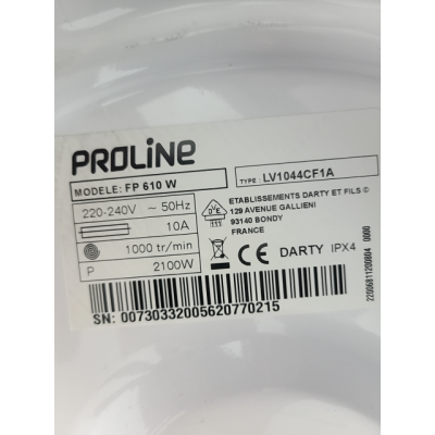 LAVE-LINGE HUBLOT PROLINE Reconditionné 