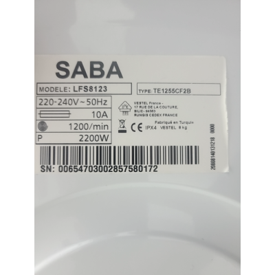 LAVE-LINGE HUBLOT SABA Reconditionné 