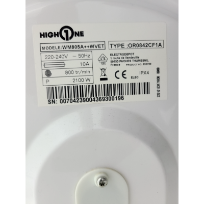 LAVE-LINGE HUBLOT HIGHONE Reconditionné 