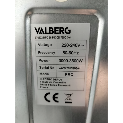 FOUR ENCASTRABLE VALBERG Reconditionné 